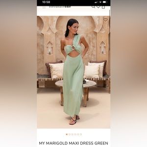Fortunate one maxi dress